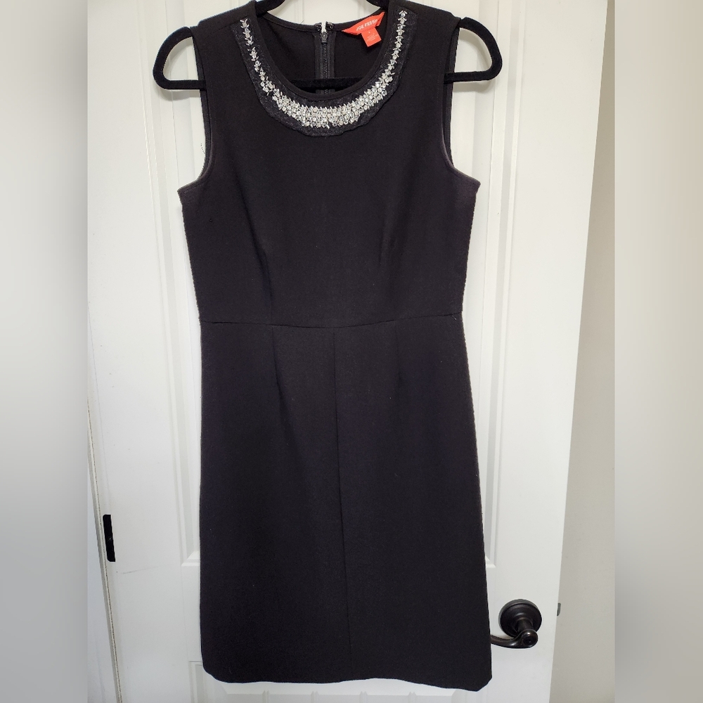 Rhinestone Embellished Cocktail Dress